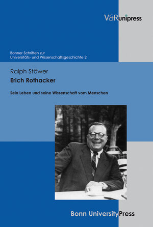 Buchcover Erich Rothacker | Ralph Stöwer | EAN 9783899719031 | ISBN 3-89971-903-4 | ISBN 978-3-89971-903-1