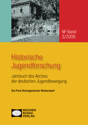 Buchcover Die Freie Schulgemeinde Wickersdorf  | EAN 9783899743951 | ISBN 3-89974-395-4 | ISBN 978-3-89974-395-1