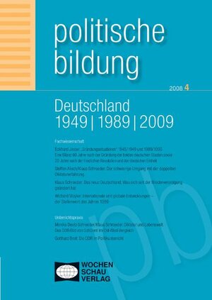 Buchcover Deutschland 1949/1989/2009  | EAN 9783899744163 | ISBN 3-89974-416-0 | ISBN 978-3-89974-416-3