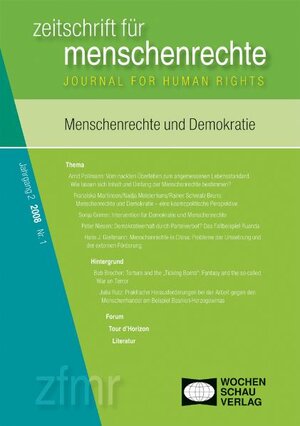 Buchcover Menschenrechte und Demokratie  | EAN 9783899744408 | ISBN 3-89974-440-3 | ISBN 978-3-89974-440-8