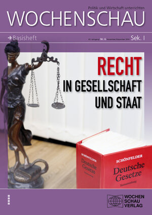 Buchcover Recht in Staat und Gesellschaft | Mirko Niehoff | EAN 9783899745986 | ISBN 3-89974-598-1 | ISBN 978-3-89974-598-6