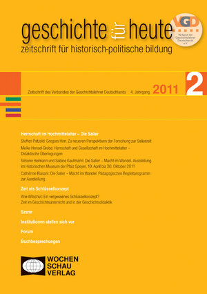 Buchcover Geschichte für heute 2/2011  | EAN 9783899746914 | ISBN 3-89974-691-0 | ISBN 978-3-89974-691-4