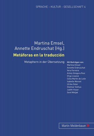 Buchcover Metáforas en la traducción  | EAN 9783899751741 | ISBN 3-89975-174-4 | ISBN 978-3-89975-174-1