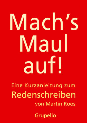 Buchcover Mach's Maul auf | Martin Roos | EAN 9783899782660 | ISBN 3-89978-266-6 | ISBN 978-3-89978-266-0