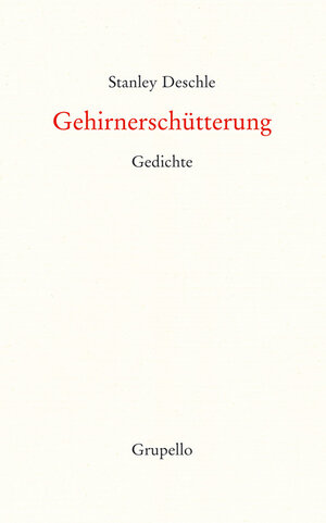 Buchcover Gehirnerschütterung | Stanley Deschle | EAN 9783899782684 | ISBN 3-89978-268-2 | ISBN 978-3-89978-268-4