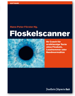 Buchcover Floskelscanner | Hans P Förster | EAN 9783899811414 | ISBN 3-89981-141-0 | ISBN 978-3-89981-141-4