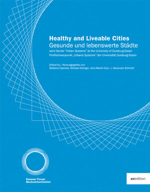Buchcover Gesunde und lebenswerte Städte  | EAN 9783899861976 | ISBN 3-89986-197-3 | ISBN 978-3-89986-197-6
