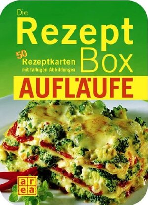 Die Rezeptbox. Aufläufe. 50 Rezeptkarten mit farbigen Abbildungen