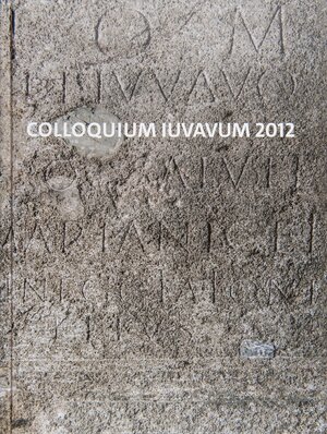 Buchcover COLLOQIUM IUVAVUM 2012  | EAN 9783900088613 | ISBN 3-900088-61-6 | ISBN 978-3-900088-61-3