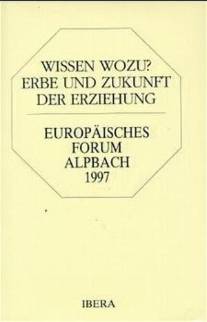 Buchcover Wissen Wozu? | Pfusterschmid-Hardtenstein | EAN 9783900436650 | ISBN 3-900436-65-7 | ISBN 978-3-900436-65-0