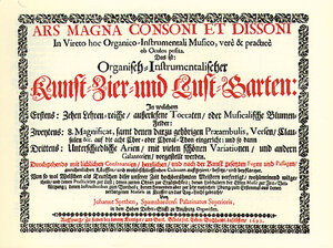 Buchcover Ars magna consoni et dissoni | Johann Speth | EAN 9783900590390 | ISBN 3-900590-39-7 | ISBN 978-3-900590-39-0