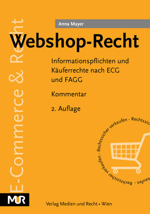 Buchcover Webshop-Recht | Anna Mayer | EAN 9783900741754 | ISBN 3-900741-75-1 | ISBN 978-3-900741-75-4