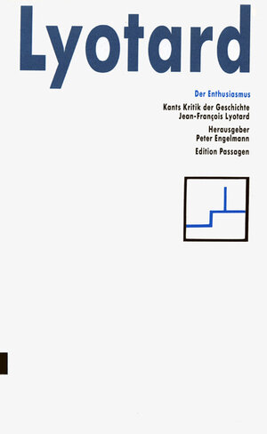Buchcover Der Enthusiasmus | Jean F Lyotard | EAN 9783900767044 | ISBN 3-900767-04-1 | ISBN 978-3-900767-04-4