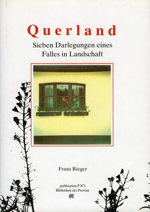 Buchcover Querland | Franz Rieger | EAN 9783900878528 | ISBN 3-900878-52-8 | ISBN 978-3-900878-52-8