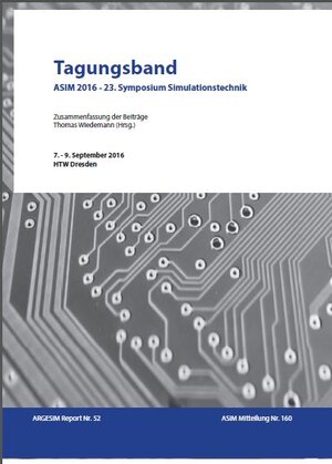 Buchcover Tagungsband ASIM 2016 – 23. Symposium Simulationstechnik  | EAN 9783901608490 | ISBN 3-901608-49-4 | ISBN 978-3-901608-49-0