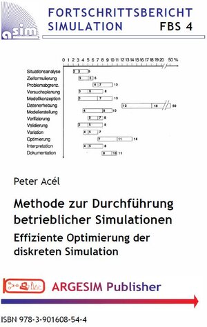 Buchcover Methode zur Durchführung betrieblicher Simulationen | Peter Acél | EAN 9783901608544 | ISBN 3-901608-54-0 | ISBN 978-3-901608-54-4