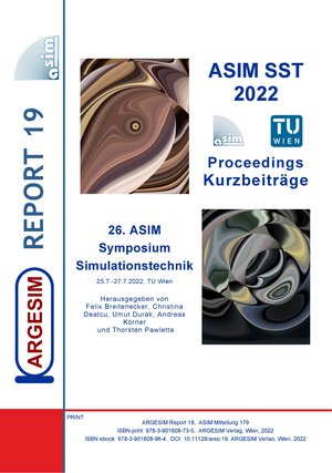 Buchcover Proceedings Kurzbeiträge ASIM SST 2022  | EAN 9783901608735 | ISBN 3-901608-73-7 | ISBN 978-3-901608-73-5