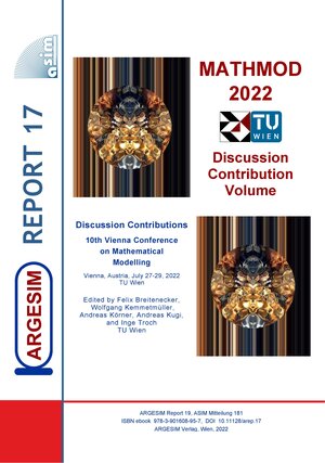 Buchcover MATHMOD 2022 Discussion Contribution Volume  | EAN 9783901608957 | ISBN 3-901608-95-8 | ISBN 978-3-901608-95-7