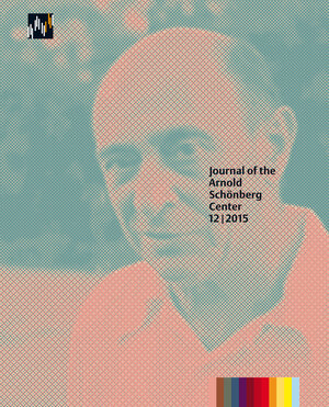 Buchcover Journal of the Arnold Schönberg Center 12/2015  | EAN 9783902012173 | ISBN 3-902012-17-X | ISBN 978-3-902012-17-3