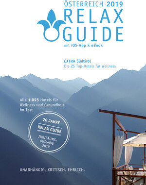 Buchcover RELAX Guide 2019 Österreich, kritisch getestet: alle Wellness- und Gesundheitshotels. EXTRA: Südtirol – die 25 Top-Hotels | Christian Werner | EAN 9783902115690 | ISBN 3-902115-69-6 | ISBN 978-3-902115-69-0