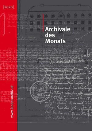 Buchcover Archivale des Monats (2020) | Cornelia Albertani | EAN 9783902622433 | ISBN 3-902622-43-1 | ISBN 978-3-902622-43-3