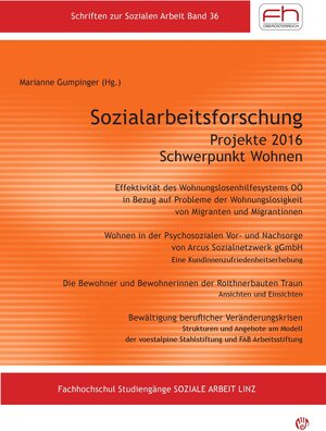 Buchcover Sozialarbeitsforschung | Marianne Gumpinger | EAN 9783902724519 | ISBN 3-902724-51-X | ISBN 978-3-902724-51-9