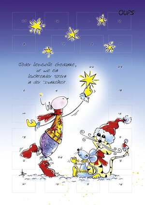 Buchcover Oups Adventkalender 2013 | Kurt Hörtenhuber | EAN 9783902763341 | ISBN 3-902763-34-5 | ISBN 978-3-902763-34-1