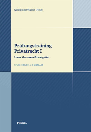 Buchcover Prüfungstraining Privatrecht I  | EAN 9783902883353 | ISBN 3-902883-35-9 | ISBN 978-3-902883-35-3
