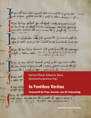Buchcover In Fontibus Veritas | EAN 9783902936240 | ISBN 3-902936-24-X | ISBN 978-3-902936-24-0