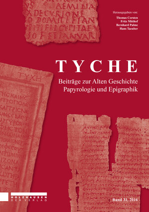 Buchcover Tyche - Band 31  | EAN 9783902976840 | ISBN 3-902976-84-5 | ISBN 978-3-902976-84-0