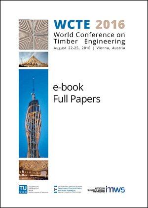 Buchcover The World Conference on Timber Engineering | Josef Eberhardsteiner | EAN 9783903024359 | ISBN 3-903024-35-X | ISBN 978-3-903024-35-9
