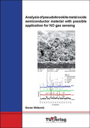 Buchcover Analysis of pseudobrookite metal oxide semiconductor material with possible application for NO gas sensing | Goran Mišković | EAN 9783903024458 | ISBN 3-903024-45-7 | ISBN 978-3-903024-45-8