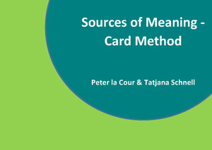 Buchcover Sources of Meaning - Card Method | Peter la Cour | EAN 9783903030862 | ISBN 3-903030-86-4 | ISBN 978-3-903030-86-2