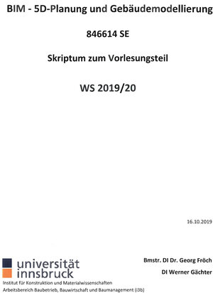 Buchcover BIM – 5D Planung und Gebäudemodellierung | Georg Förch | EAN 9783903030886 | ISBN 3-903030-88-0 | ISBN 978-3-903030-88-6
