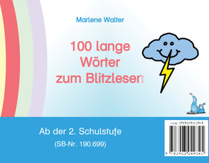 Buchcover 100 lange Wörter zum Blitzlesen | Marlene Walter | EAN 9783903049345 | ISBN 3-903049-34-4 | ISBN 978-3-903049-34-5