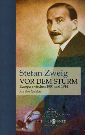 Buchcover VOR DEM STURM | Stefan Zweig | EAN 9783903059702 | ISBN 3-903059-70-6 | ISBN 978-3-903059-70-2