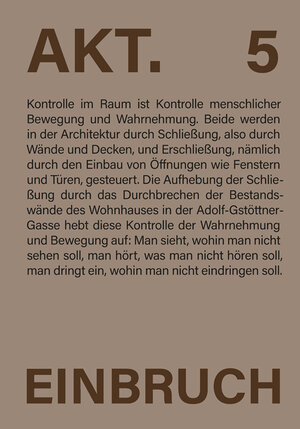 Buchcover AKT. 5 Einbruch  | EAN 9783903081987 | ISBN 3-903081-98-1 | ISBN 978-3-903081-98-7