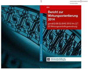 Buchcover Bericht zur Wirkungsorientierung 2014  | EAN 9783903097001 | ISBN 3-903097-00-4 | ISBN 978-3-903097-00-1