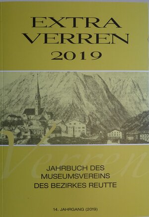 Buchcover Extra Verren 2019 | Daniel Lueger | EAN 9783903211025 | ISBN 3-903211-02-8 | ISBN 978-3-903211-02-5