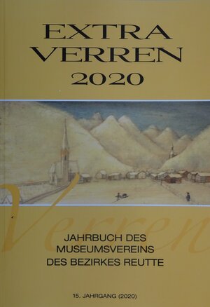 Buchcover Extra Verren 2020 | Barbara Kainrath | EAN 9783903211032 | ISBN 3-903211-03-6 | ISBN 978-3-903211-03-2