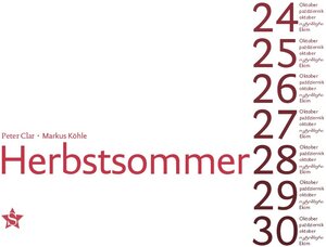 Buchcover Herbstsommer | Markus Köhle | EAN 9783903248410 | ISBN 3-903248-41-X | ISBN 978-3-903248-41-0