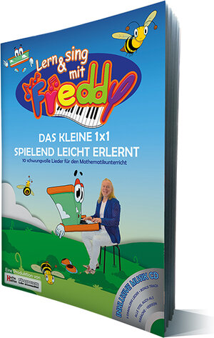 Buchcover Lern & sing mit Freddy – das kleine 1x1 spielend leicht erlernt! | Barbara Steinkellner | EAN 9783903251298 | ISBN 3-903251-29-1 | ISBN 978-3-903251-29-8