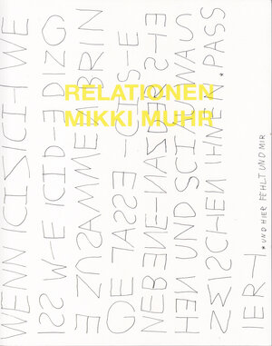 Buchcover Relationen | Mikki Muhr | EAN 9783903267381 | ISBN 3-903267-38-4 | ISBN 978-3-903267-38-1