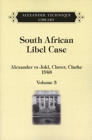 Buchcover South African Libel Case vol. 3  | EAN 9783903416031 | ISBN 3-903416-03-7 | ISBN 978-3-903416-03-1