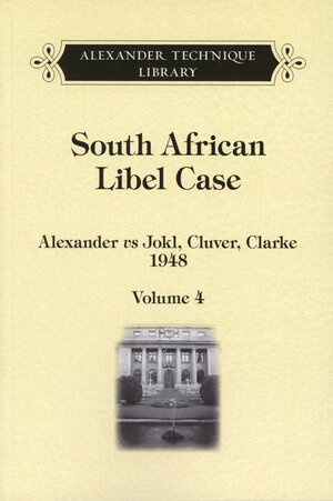 Buchcover South African Libel Case vol. 4  | EAN 9783903416048 | ISBN 3-903416-04-5 | ISBN 978-3-903416-04-8