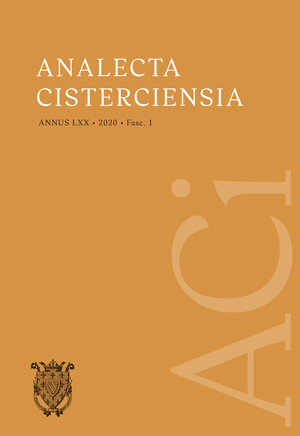 Buchcover Analecta Cisterciensia 70 (2020) - Band 1/2 (Fasc. 1)  | EAN 9783903602281 | ISBN 3-903602-28-0 | ISBN 978-3-903602-28-1