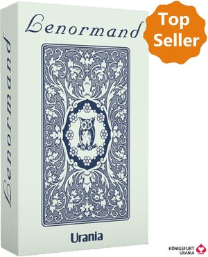 Lenormand Orakelkarten - blaue Eule: Wahrsagekarten mit Symbolen (Tarots Français)