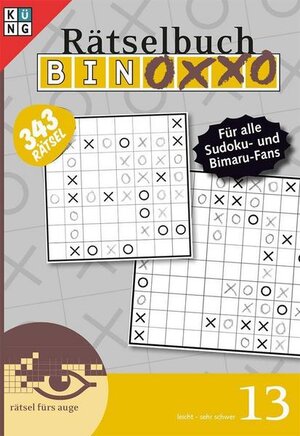 Buchcover Binoxxo Rätselbuch 13  | EAN 9783905573152 | ISBN 3-905573-15-6 | ISBN 978-3-905573-15-2