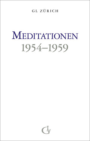 Buchcover Meditationen 1954-1959 | Beatrice Brunner | EAN 9783905749700 | ISBN 3-905749-70-X | ISBN 978-3-905749-70-0