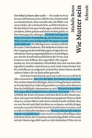 Buchcover Wie Mutter sein | Michèle Roten | EAN 9783905800678 | ISBN 3-905800-67-5 | ISBN 978-3-905800-67-8